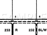 1997 Mercury Tracer Trio 2.0 L4 GAS Wiring Diagram