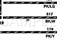 1997 Ford F-250 Pickup  5.4 V8 CNG Wiring Diagram