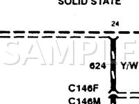 1997 Mercury Mountaineer  5.0 V8 GAS Wiring Diagram