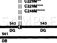 1997 Ford Mustang GT 4.6 V8 GAS Wiring Diagram