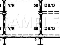 1997 Ford Mustang GT 4.6 V8 GAS Wiring Diagram