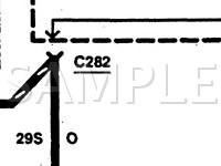 1997 Mercury Mystique GS 2.5 V6 GAS Wiring Diagram