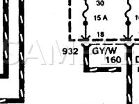 1997 Mercury Sable  3.0 V6 GAS Wiring Diagram