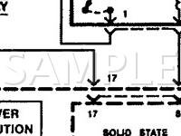 1997 Ford Taurus G 3.0 V6 GAS Wiring Diagram
