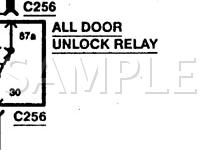 1997 Ford Taurus G 3.0 V6 GAS Wiring Diagram