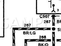 1997 Lincoln Town CAR Cartier 4.6 V8 GAS Wiring Diagram