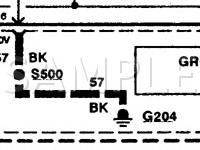 1997 Lincoln Town CAR Executive 4.6 V8 GAS Wiring Diagram