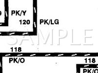 1998 Mercury Grand Marquis  4.6 V8 GAS Wiring Diagram