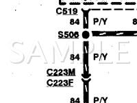 1998 Mercury Grand Marquis  4.6 V8 GAS Wiring Diagram