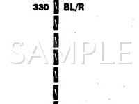 1998 Mercury Tracer LS 2.0 L4 GAS Wiring Diagram