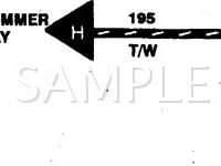 1998 Mercury Mountaineer  4.0 V6 GAS Wiring Diagram