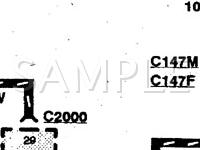 1998 Ford Explorer  4.0 V6 GAS Wiring Diagram