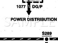 1998 Lincoln Mark Viii LSC 4.6 V8 GAS Wiring Diagram