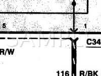 1998 Lincoln Mark Viii  4.6 V8 GAS Wiring Diagram