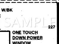 1998 Ford Mustang  3.8 V6 GAS Wiring Diagram