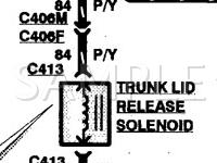 1998 Ford Mustang GT 4.6 V8 GAS Wiring Diagram