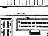 1998 Ford Contour SVT 2.5 V6 GAS Wiring Diagram