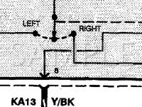 1998 Mercury Villager  3.0 V6 GAS Wiring Diagram