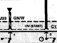 1998 Mercury Villager  3.0 V6 GAS Wiring Diagram