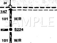 1998 Ford ZX2  2.0 L4 GAS Wiring Diagram