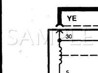 1999 Lincoln Continental  4.6 V8 GAS Wiring Diagram