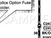 1999 Mercury Grand Marquis  4.6 V8 GAS Wiring Diagram
