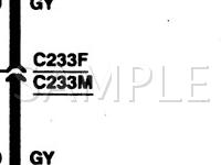 1999 Ford ZX2  2.0 L4 GAS Wiring Diagram