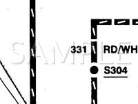 1999 Ford Escort  2.0 L4 GAS Wiring Diagram