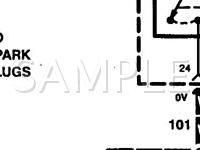 1999 Mercury Tracer  2.0 L4 GAS Wiring Diagram