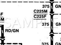 1999 Ford Escort  2.0 L4 GAS Wiring Diagram