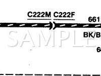 1999 Ford Escort  2.0 L4 GAS Wiring Diagram