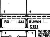 1999 Ford Escort  2.0 L4 GAS Wiring Diagram