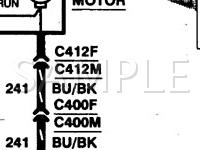 1999 Ford Escort  2.0 L4 GAS Wiring Diagram