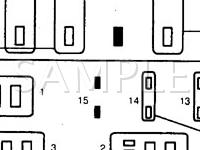 1999 Mercury Mountaineer  5.0 V8 GAS Wiring Diagram