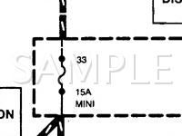 1999 Ford Explorer  5.0 V8 GAS Wiring Diagram