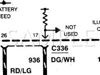 1999 Mercury Mountaineer  5.0 V8 GAS Wiring Diagram