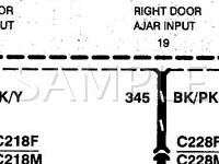 1999 Ford F-350 Super Duty Pickup  5.4 V8 GAS Wiring Diagram