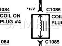 1999 Ford Mustang GT 4.6 V8 GAS Wiring Diagram