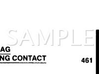 1999 Mercury Sable  3.0 V6 GAS Wiring Diagram