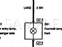 1999 Mercury Villager  3.3 V6 GAS Wiring Diagram
