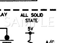 1998 Chevrolet Camaro  3.8 V6 GAS Wiring Diagram