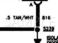 1998 Chevrolet Camaro  3.8 V6 GAS Wiring Diagram