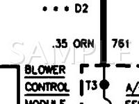 1998 Oldsmobile Delta 88 Royale LS 3.8 V6 GAS Wiring Diagram
