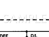 1998 Chevrolet Prizm  1.8 L4 GAS Wiring Diagram