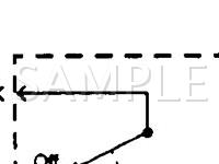 1998 Chevrolet Prizm  1.8 L4 GAS Wiring Diagram