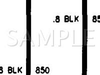 1998 Cadillac Concours  4.6 V8 GAS Wiring Diagram