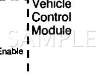 1998 Chevrolet G3500 VAN  7.4 V8 GAS Wiring Diagram