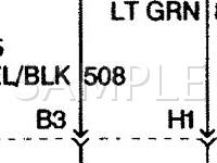 1998 Chevrolet P30 VAN  6.5 V8 DIESEL Wiring Diagram