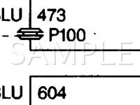 1998 Chevrolet P30 VAN  4.3 V6 GAS Wiring Diagram