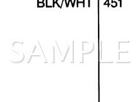 1998 Chevrolet S10 Pickup  2.2 L4 GAS Wiring Diagram